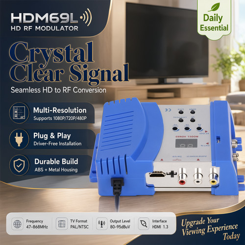 Rf modulator 1080p - hd,