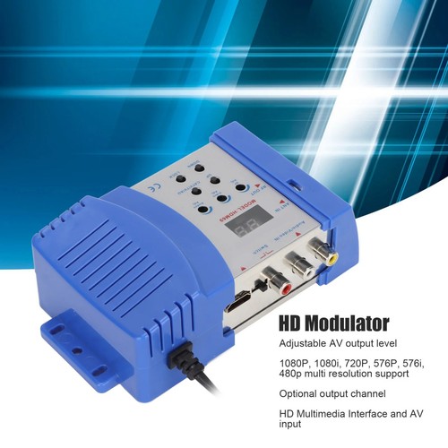 Rf modulator 1080p - av,